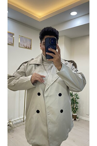 Marka Kruvaze kısa trenç ceket