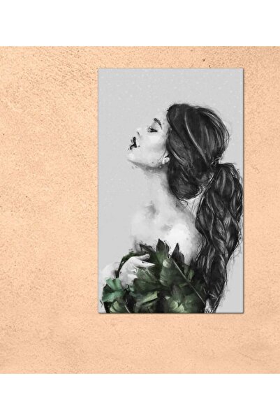 Generic لوحه جداريه كانفس مودرن - رسمة إمرأه - 300934