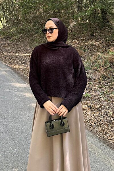 lamelif Striped Fisherman Sweater Black