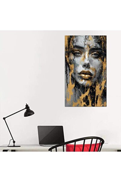 Generic لوحه جداريه مودرن رسمة إمرأه - 24123