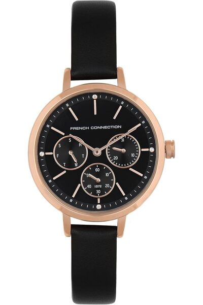 French Connection Analog Black Dial Women's Watch-FC134F