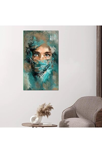 Generic لوحه جداريه رسمة فنية لإمرأة - ٢٤٥٧٦