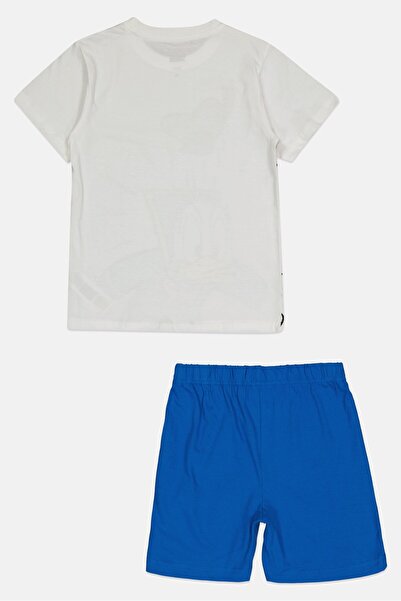 Disney Kids Boy 2Pcs Mickey Mouse Top And Shorts Sleepwear Set, Multicolor