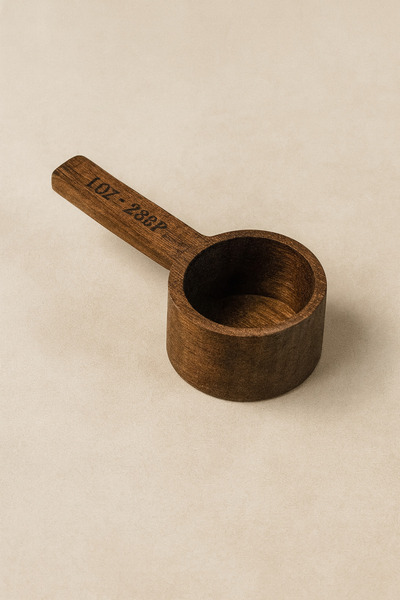 Bohemian Akasya Kapaklı & Ölçek Kaşıklı Cam Saklama Kavanozu / Deterjanlık / Storage (2000 ml)