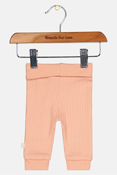 Feetje Toddlers Girl Solid Pull On Pants, Peach