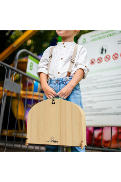 MAMATOYZ Portable Montessori Garage - Carry Park