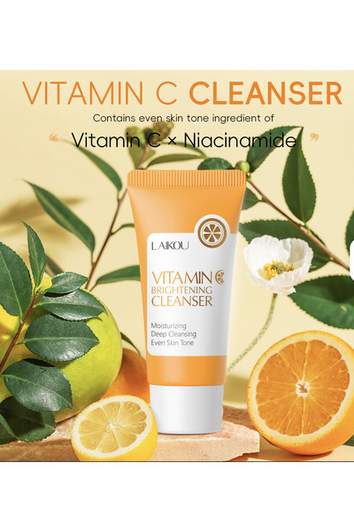 LAIKOU CLEANSER VITAMINA C PENTRU LUMINOZITATE