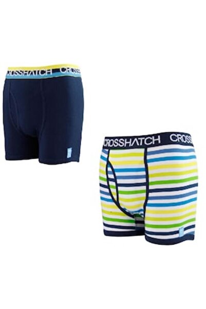 Crosshatch - Boxeri bărbătești, set 2 buc., mărimea L