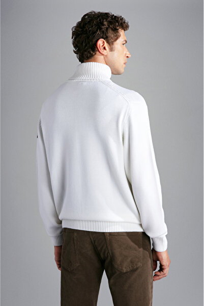 PAUL&SHARK MEN'S WOOLLEN TURTLENECK
