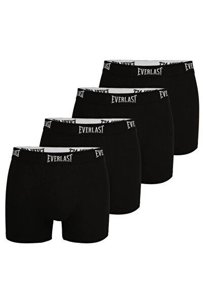EVERLAST Men’s Boxer Briefs Cotton Black 8-Pack