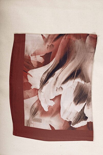 Akel Patterned Cotton Silk Shawl Pattern-3