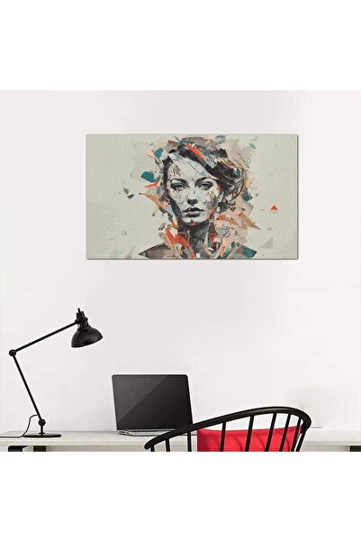 Generic لوحه جداريه مودرن رسمة إمرأه - 24139