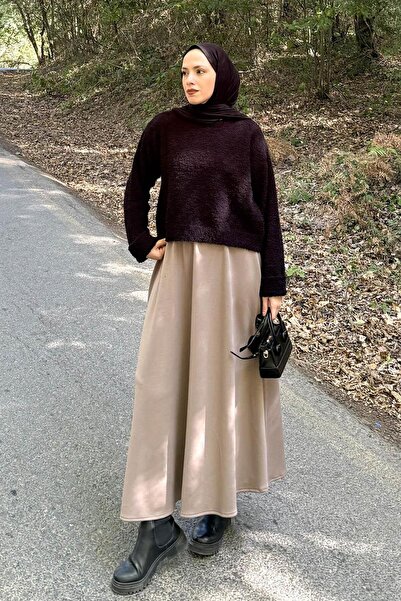 lamelif Striped Fisherman Sweater Black