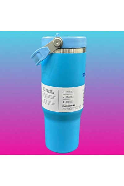 On Styles IceFlow Stainless Steel Tumbler with Straw