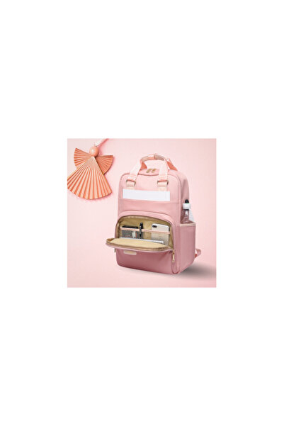 Rovitech Multifunctional Backpack for Women, USB port, 25L, 41 x 31 x 11.5 cm, Pink