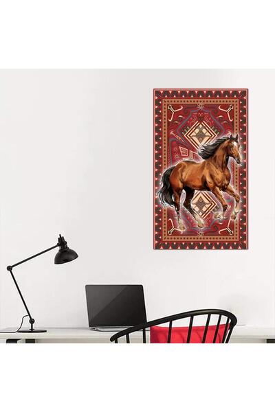 Generic لوحه جداريه مودرن رسمة حصان - 24137