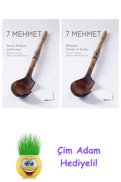 Alfa Yayınları Mehmet Akdağ 2 Kitap Seti + Çim Adam Hediye