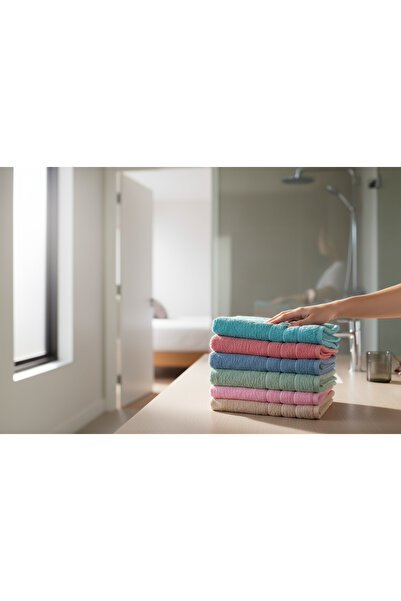 ME-SA LuxuriA Dray 40x80 El Yüz Havlu Seti 6 adet