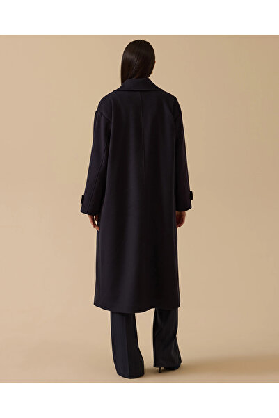 SCL Double-Breasted Oversize Cashmere Coat