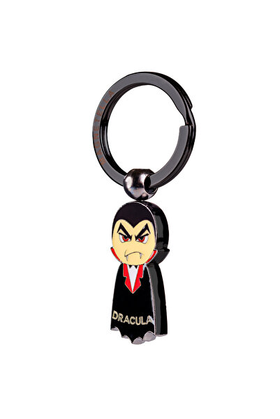 Magnetella Breloc Dracula, ten crem, placare negru antracit, MB434