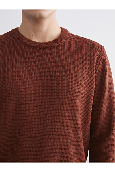 LC Waikiki Create Your Style from Uzg Store | Crew Neck Checkered Men's Knitwear Sweater