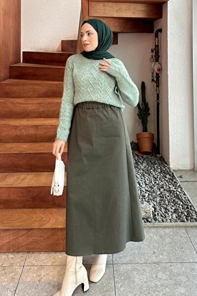 lamelif Πλεκτό πουλόβερ Πράσινο Μέντα