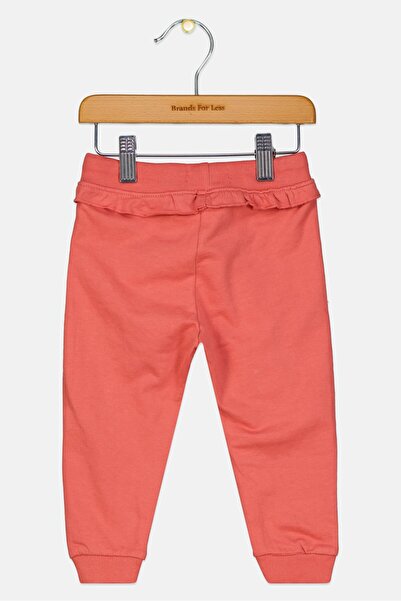 Sinsay Fox And Bunny By Toddlers Girl Graphic Print jogger Pants, Pink