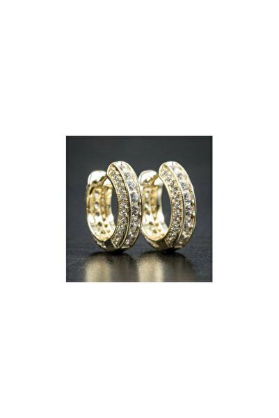 OEM Gold Minimal Earrings – Refinement and Subtle Sparkle