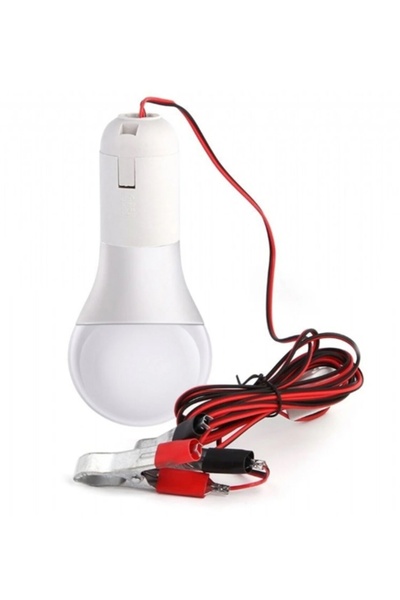 gaman 12 VOLT 5 WATT - 1.8 METRE Kablolu SEYYAR Ampul - ANAHTARLI LED AMPUL -...