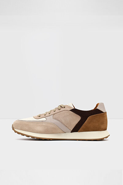 Aldo Chiryu-Tr - Genuine Leather Men's Beige Sneaker