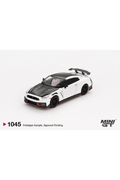 mini gt 2024 Nissan Gt-R Nismo Brilliant White Pearl 1045