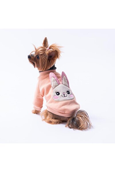 Pawstar Pink Dublin Hopper Rabbit Eared Cat Dog Sweat- Cat Dog Outfit
