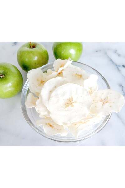 Ayka Co شرائح التفاح الأخضر المجفف من آيكا (50 جم)