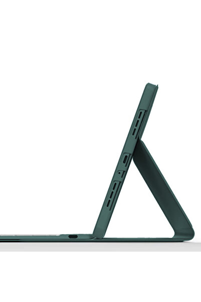 Other Husă cu tastatură Bluetooth pentru iPad Pro 13 Gen5 cu touchpad (verde)