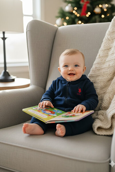 U.S. Polo Assn. U.S. Polo Assn Baby Boy Licensed Romper