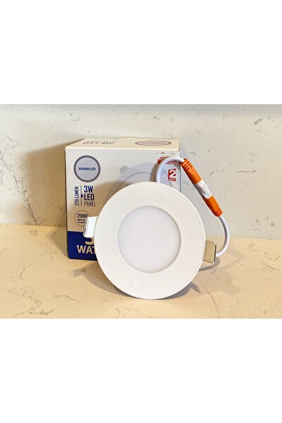 Yeryüzü Dükkanı 3W LED PANEL 270 LUMEN (2 ADET)