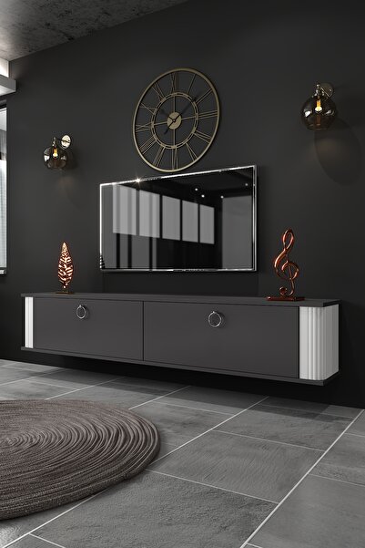 Givayo Mobilya SYLVİA TV ÜNİTESİ - 180 cm Duvara Monte