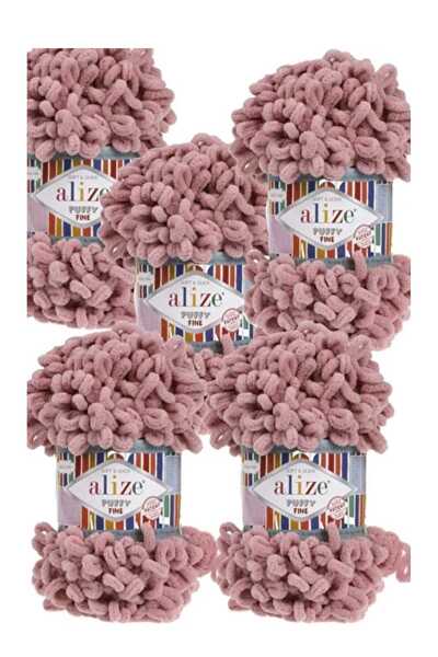 ÇEÇEN HOME (5 bucăți) Puffy Fine (SUBȚIUNE) Ață de tricotat manual 295 - 100 ...