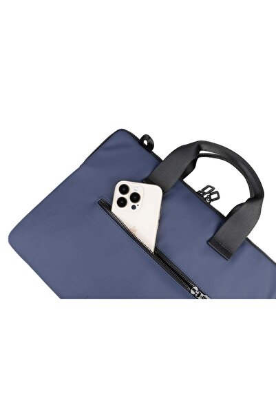 Tucano Gommo 13-14" Slim Brief Laptop Bag, Blue