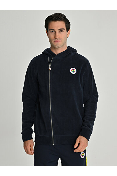 Fenerium ERKEK TRIBUN FERMUAR DETAYLI SWEAT