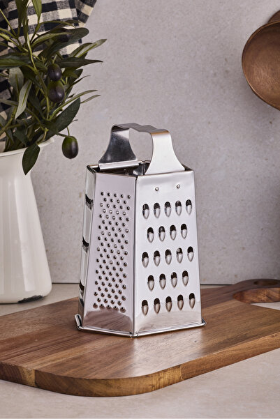 Perotti Grattugia Metal Saplı Rende 20 cm Ergonomik Çok Amaçlı Mutfak Rendesi