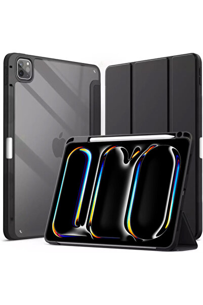 Other Husă rigidă din cristal pentru iPad Pro 11 Gen. 5 2024 (negru)