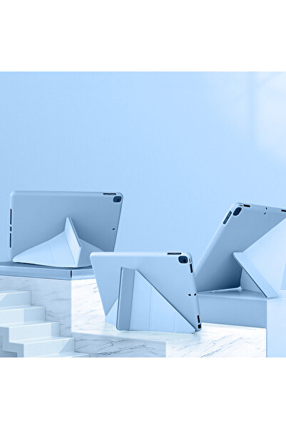 Other Husă triplă pentru iPad Air 11 Gen. 6 2024 (albastră)