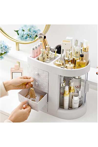 Other Organizator cutie de bijuterii MAYA pentru cosmetice (alb)