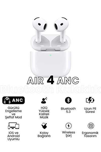 Bestway ve Diğeri Air 4 Pro ANC Bluetooth Kulaklik Gürültü Engelleyici 4. Nes...
