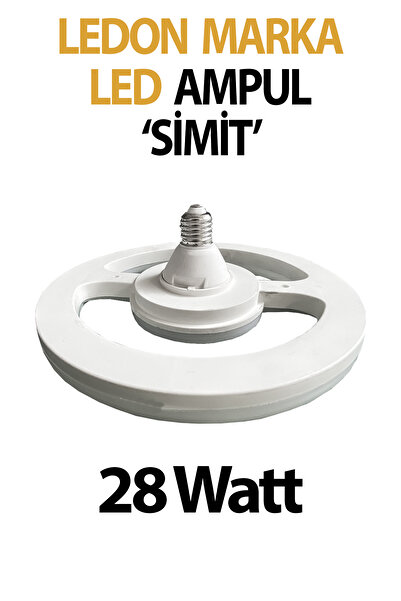 LEDON Led Simit Lamba 28 Watt Pratik Al Tak Kullan