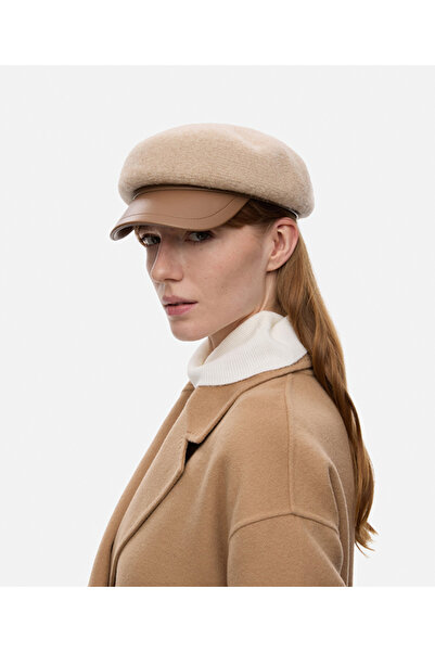İpekyol Colorblock yün içerikli şapka