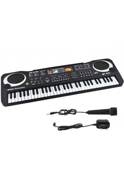 zola Electronic organ with microphone, Zola®, 61 keys, charger, 54 x 17 cm