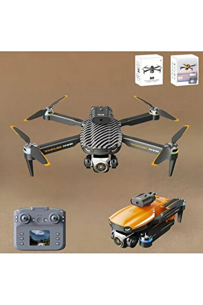 WİRKMARKT S9 4K Kameralı RC Uzaktan Kumandalı Çocuklar İçin Uygun, Katlanabilir DRONE ÇANTA HEDİYELİ