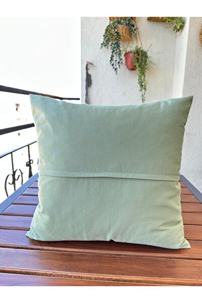 punchatolyem Panch Punch Daisy Model Handmade 43X43 cm Mint Green Color